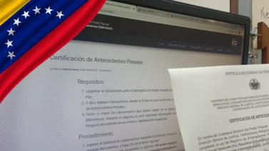 carta antecedentes penales venezuela