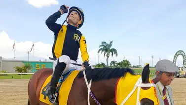 Jaime Lugo rueda aparatosamente y es trasladado a un centro médico asistencial Jaime Lugo rueda aparatosamente y es trasladado a un centro médico asistencial