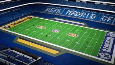 Así se verá el Santiago Bernabéu cuando reciba su primer juego de NFL (+Foto)