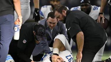 NFL: Así fue el impactante momento en que Aidan Hutchinson se fracturó la pierna (+Video)