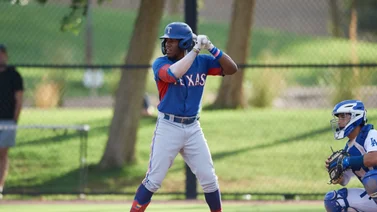 LVBP: Prospecto de Rangers de Texas conecta su primer hit con Tiburones de La Guaira (+ Video)