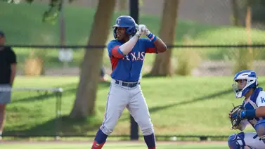 LVBP: Prospecto de Rangers de Texas conecta su primer hit con Tiburones de La Guaira (+ Video) LVBP: Prospecto de Rangers de Texas conecta su primer hit con Tiburones de La Guaira (+ Video)