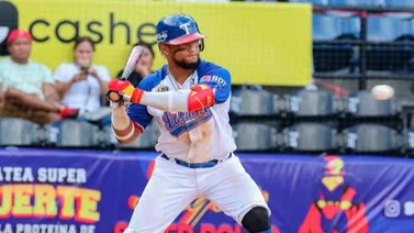 LVBP: Mira el primer jonrón de Luis Matos con Tiburones de La Guaira (+Video)