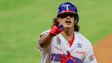 LVBP: Diego Cartaya conecta su primer cuadrangular con Tiburones
