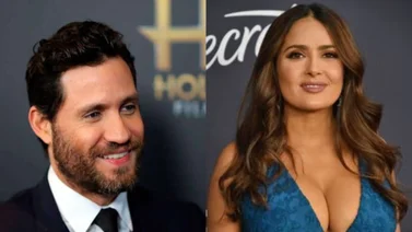 Salma Hayek enternece con esta fotografía junto a Edgar Ramírez 
