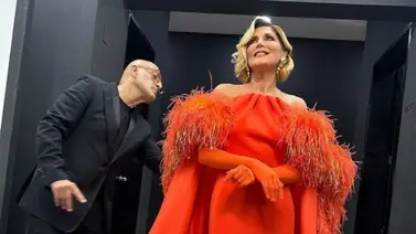 La condición de Ángel Sánchez para vestir a Maite Delgado La condición de Ángel Sánchez para vestir a Maite Delgado