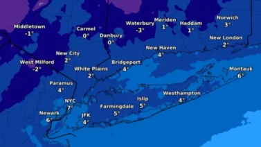 Nueva York | Alerta de frío con temperaturas invernales en octubre 