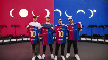 Barcelona y Coldplay unen fuerzas para el Clásico ante Real Madrid Barcelona y Coldplay unen fuerzas para el Clásico ante Real Madrid