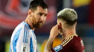 Yeferson Soteldo rompe el silencio tras el altercado con Lionel Messi Yeferson Soteldo rompe el silencio tras el altercado con Lionel Messi