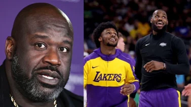 NBA: ¿Está celoso? Shaquille O’Neal se sincera sobre ver a LeBron James jugar con su hijo