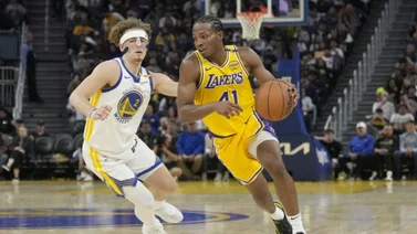 NBA: ¡Sueño cumplido! Así reaccionó este novato de Los Ángeles Lakers al conocer a Stephen Curry (+Video)