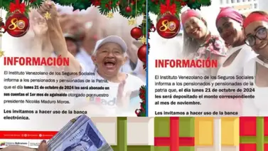 Aguinaldos IVSS octubre Aguinaldos IVSS octubre