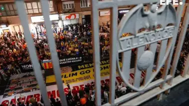 LaLiga: Noche violenta tras la derrota del Valencia ante Las Palmas LaLiga: Noche violenta tras la derrota del Valencia ante Las Palmas