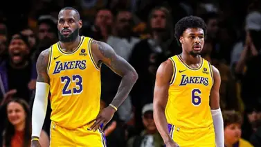 NBA: LeBron James y su hijo, Bronny, hacen historia en el inicio de la temporada 2024-25 (+Video) NBA: LeBron James y su hijo, Bronny, hacen historia en el inicio de la temporada 2024-25 (+Video)