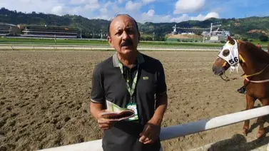 Jesús Romero Rojas muy optimista con uno de sus presentados del 5y6 nacional para este domingo en La Rinconada Jesús Romero Rojas muy optimista con uno de sus presentados del 5y6 nacional para este domingo en La Rinconada