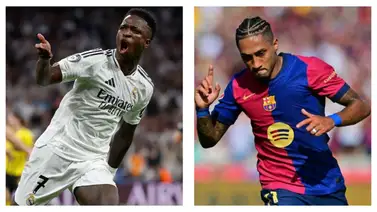 Vinicius Jr vs Raphinha: Duelo brasileño en el Clásico ¿Quién llega mejor? Vinicius Jr vs Raphinha: Duelo brasileño en el Clásico ¿Quién llega mejor?