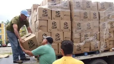 Así llegó la bolsa del CLAP en Petare (+Productos) Así llegó la bolsa del CLAP en Petare (+Productos)