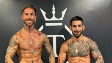 Sergio Ramos sorprendió al lado de Ilia Topuria (+Video)