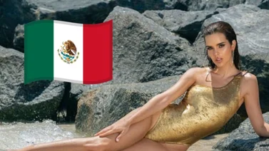 Amanda Dudamel derrocha sensualidad en el Gran Premio de México de F1
