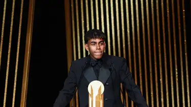 Balón de Oro 2024: Lamine Yamal se lleva el Trofeo Kopa a mejor jugador joven Balón de Oro 2024: Lamine Yamal se lleva el Trofeo Kopa a mejor jugador joven