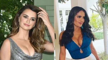 Penélope Cruz y Salma Hayek a los 50 y 58 años en ajustados vestidos (+Imagen)
