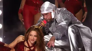La reacción de Shakira a la presentación de Bad Bunny en el Super Bowl 2026