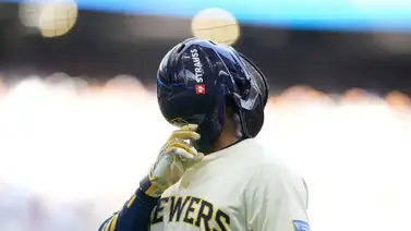 MLB: Jackson Chourio en duda para el resto de la Serie Divisional (+Detalles)