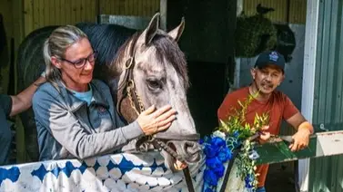 Entrenadora que en yunta con jinete venezolano ganadores del Belmont Stakes dío positivo a Lidocaina 