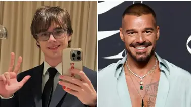 Tino, hijo de Ricky Martin, saca sus dotes artísticos en un concierto de su padre