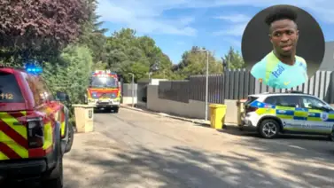 Casa de Vinicius Jr. en Madrid sufre un incendio por una avería Casa de Vinicius Jr. en Madrid sufre un incendio por una avería