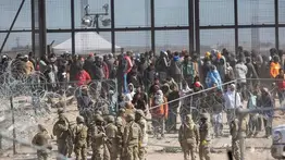 Caída histórica en los cruces ilegales entre Estados Unidos y México