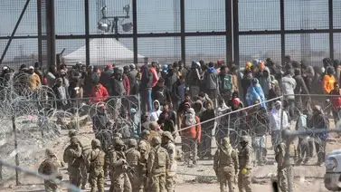 Caída histórica en los cruces ilegales entre Estados Unidos y México Caída histórica en los cruces ilegales entre Estados Unidos y México