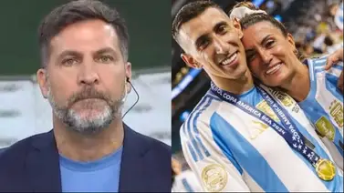 Ángel Di Maria sale en defensa de su esposa por críticas de este periodista Ángel Di Maria sale en defensa de su esposa por críticas de este periodista