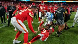NFL: Kansas City Chiefs vs Detroit Lions terminó en batalla campal