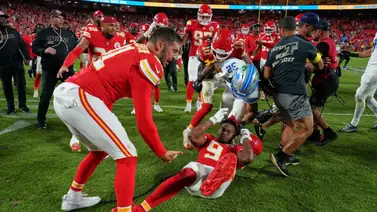 NFL: Kansas City Chiefs vs Detroit Lions terminó en batalla campal NFL: Kansas City Chiefs vs Detroit Lions terminó en batalla campal