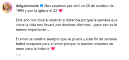 La historia de amor de Maite Delgado y Alfonso Mora, que los marca para siempre