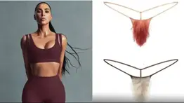 Kim Kardashian y su controvertida tanga de vello sintético: ¿Innovación o locura?