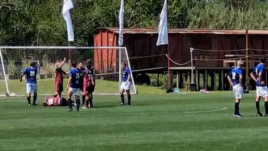 ¡Insólito! Diego Forlán se rompe tres costillas jugando fútbol ¡Insólito! Diego Forlán se rompe tres costillas jugando fútbol