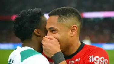 Vitor Roque le enseña a Endrick el camino a seguir Vitor Roque le enseña a Endrick el camino a seguir