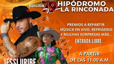Una fiesta para la familia: La Rinconada anuncia show musical con Jessi Uribe y Emily Galaviz para el Simón Bolívar Una fiesta para la familia: La Rinconada anuncia show musical con Jessi Uribe y Emily Galaviz para el Simón Bolívar