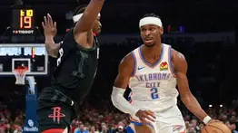 Shai Gilgeous-Alexander lidera dramática victoria del Thunder en su estreno de temporada ante Rockets