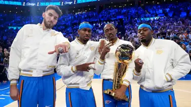 NBA: Así es el anillo del campeonato que consagra al OKC Thunder NBA: Así es el anillo del campeonato que consagra al OKC Thunder