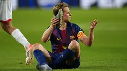 Frenkie De Jong genera dudas al Barcelona a tres días del Clásico
