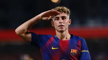 Fermín marca para empata el clásico español 1-1 Fermín marca para empata el clásico español 1-1