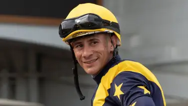 Mira el mensaje alentador del jinete Junior Alvarado sobre la salud de Sovereignty Mira el mensaje alentador del jinete Junior Alvarado sobre la salud de Sovereignty