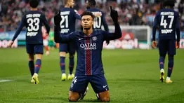 Champions League: Désiré Doué, nueva víctima de la maldición del MVP