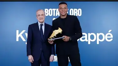 Mbappé Bota de Oro: Florentino Pérez lo une al trono goleador del Real Madrid junto a Cristiano Ronaldo Mbappé Bota de Oro: Florentino Pérez lo une al trono goleador del Real Madrid junto a Cristiano Ronaldo