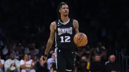 NBA: Ja Morant se une a Klay Thompson en este ritual pre partido