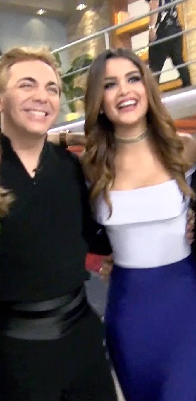 La insólita propuesta que le hizo Cristian Castro a una animadora de Univisión La insólita propuesta que le hizo Cristian Castro a una animadora de Univisión