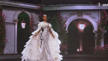 Miss Grand 2026: Lady Di Mosquera realiza elegante pasarela en traje de gala Miss Grand 2026: Lady Di Mosquera realiza elegante pasarela en traje de gala